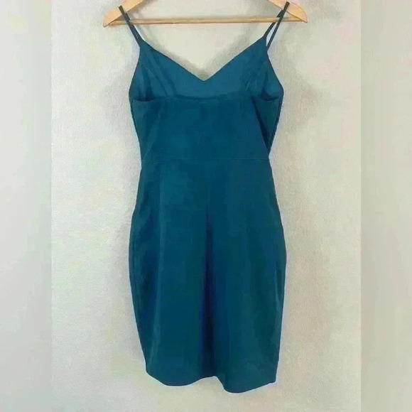 Lulus Forever Your Girl Bodycon Dress Teal Women's Medium - Picture 7 of 15